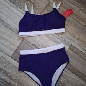 Two piece swimsuit!
